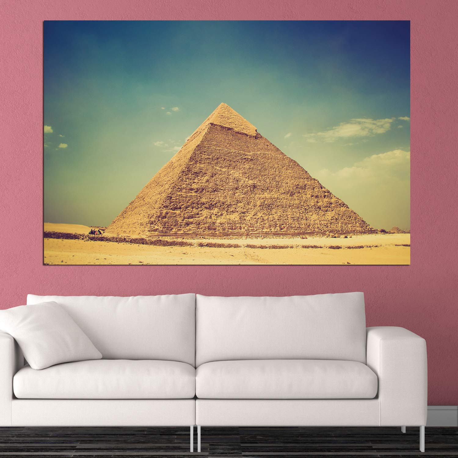 inep-b083y51214-front-view-of-pyramid-party-unframed-egyptian-canvas-photography-wall-art-displaying-majestic-pyramids-at-sunset.jpeg